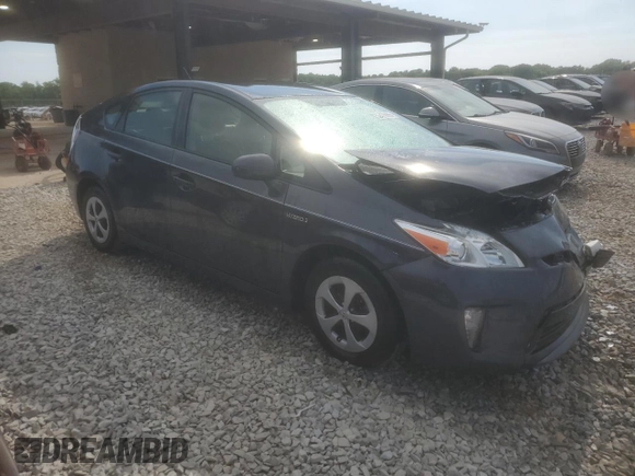 2012 Toyota Prius One with VIN JTDKN3DU4C5463663, listed as a Copart auction lot 53476965 with 185,962 mi miles and Salvage Title. Bid and sale history available at DreamBid. Image 4.