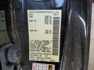 2013 Nissan Altima S with VIN 1N4AL2EP3DC296493, listed as a Copart auction lot 86929344 with 166,487 mi miles and Clean Title. Bid and sale history available at DreamBid. Image 12.