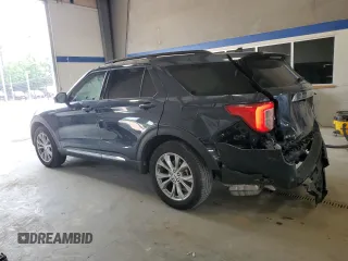 2023 Ford Explorer XLT with VIN 1FMSK8DH4PGC36021, listed as a Copart auction lot 58583865 with 30,308 mi miles and Salvage title. Bid and sale history available at DreamBid. Image 2.