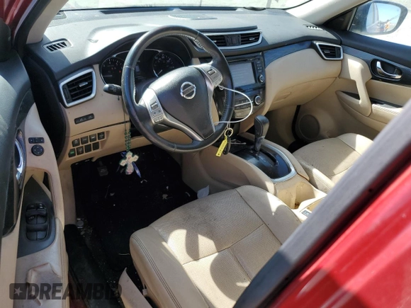 2016 Nissan Rogue SL with VIN 5N1AT2MT5GC814404, listed as a Copart auction lot 56337165 with 265,898 mi miles and Clean Title. Bid and sale history available at DreamBid. Image 8.