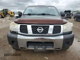2006 Nissan Titan SE with VIN 1N6BA06B56N549572, listed as a Copart auction lot 55050165 with 212,808 mi miles and Salvage title. Bid and sale history available at DreamBid. Image 5.