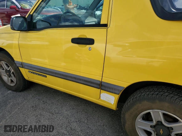 2002 Chevrolet Tracker with VIN 2CNBJ18C326943340, listed as a Copart auction lot 74628774 with Not provided miles and Salvage title. Bid and sale history available at DreamBid. Image 12.