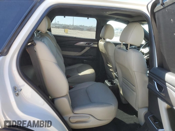 2021 Mazda CX-9 Grand Touring with VIN JM3TCADYXM0507401, listed as a Copart auction lot 89394535 with 69,506 mi miles and Salvage title. Bid and sale history available at DreamBid. Image 11.