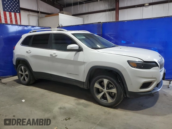 2021 Jeep Cherokee Limited with VIN 1C4PJMDX9MD181124, listed as a Copart auction lot 59313955 with 119,064 mi miles and Clean title. Bid and sale history available at DreamBid. Image 4.