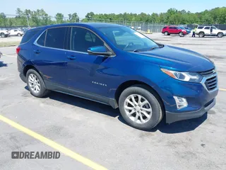 2019 Chevrolet Equinox LT with VIN 2GNAXKEV9K6236308, listed as a IAAI auction lot 42126656 with 106,074 mi miles and . Bid and sale history available at DreamBid. Image 1.