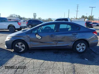 2015 Honda Civic Sedan LX with VIN 19XFB2E51FE061538, listed as a IAAI auction lot 41761473 with 113,404 mi miles. Bid and sale history available at carsss.com. Image 15.