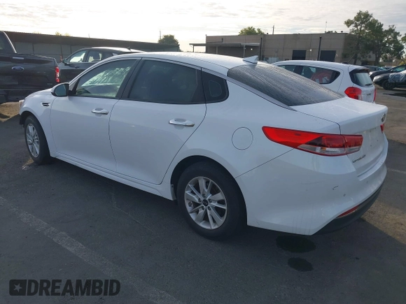 2016 Kia Optima LX with VIN 5XXGT4L34GG062691, listed as a IAAI auction lot 40743940 with 99,069 mi miles and . Bid and sale history available at DreamBid. Image 3.