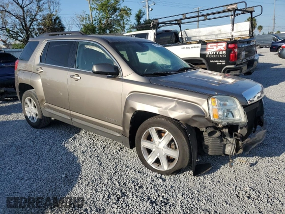 2011 GMC Terrain SLT-1 with VIN 2CTALUEC9B6456471, listed as a Copart auction lot 51614855 with 186,307 mi miles and Salvage Title. Bid and sale history available at carsss.com. Image 4.