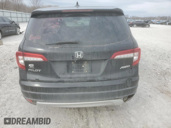 2020 Honda Pilot EX z VIN 5FNYF6H37LB040388, wystawiony jako Copart lot #47602885 z przebiegiem 81 540 mil mil oraz Szkody całkowita. Historia ofert i sprzedaży dostępna na DreamBid. Obrazek 6.