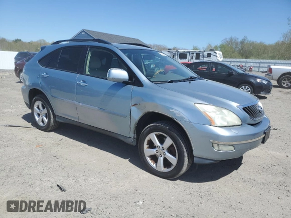 2008 Lexus RX 350 with VIN 2T2HK31U48C055256, listed as a Copart auction lot 55390535 with 188,166 mi miles and Clean Title. Bid and sale history available at DreamBid. Image 4.