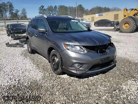 2016 Nissan Rogue SL with VIN 5N1AT2MT2GC764741, listed as a Copart auction lot 45646015 with 104,770 mi miles and Salvage Title. Bid and sale history available at carsss.com. Image 15.