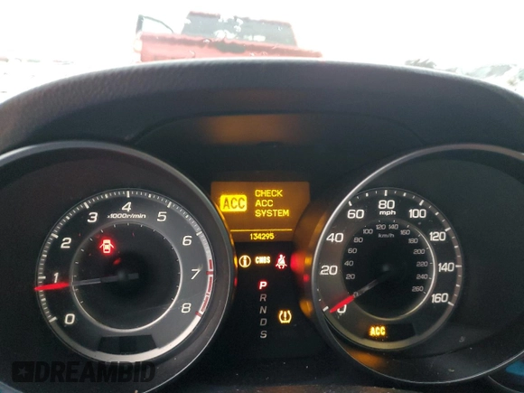 2013 Acura MDX Advance with VIN 2HNYD2H81DH513704, listed as a Copart auction lot 83704634 with 134,295 mi miles and Salvage Title. Bid and sale history available at DreamBid. Image 9.