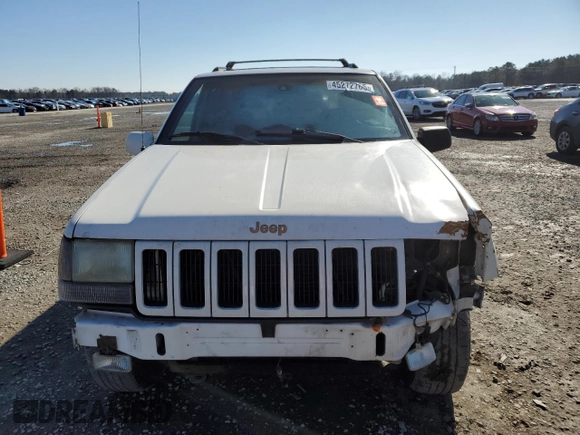 1998 Jeep Grand Cherokee Limited with VIN 1J4GZ78Y0WC307578, listed as a Copart auction lot 45272765 with 328,264 mi miles and Salvage title. Bid and sale history available at DreamBid. Image 5.