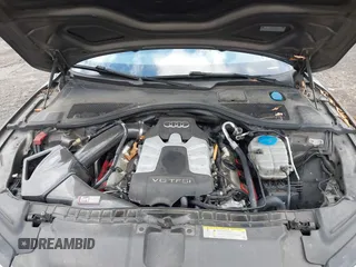 2013 Audi A7 3.0 Premium Plus with VIN WAUYGAFC5DN077054, listed as a IAAI auction lot 41298537 with 150,679 mi miles. Bid and sale history available at carsss.com. Image 10.