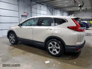 2018 Honda CR-V EX with VIN 2HKRW2H56JH665569, listed as a Copart auction lot 43803935 with 26,631 mi miles and Salvage Title. Bid and sale history available at carsss.com. Image 2.
