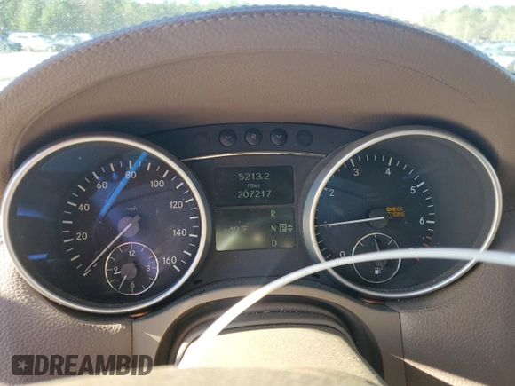 2008 Mercedes-Benz GL-Class 5.5L with VIN 4JGBF86E88A397239, listed as a Copart auction lot 49077385 with 207,217 mi miles and Salvage Title. Bid and sale history available at carsss.com. Image 9.