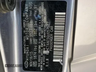 2016 Hyundai Accent SE with VIN KMHCT4AE5GU057587, listed as a Copart auction lot 53142205 with 139,155 mi miles and Clean Title. Bid and sale history available at DreamBid. Image 12.