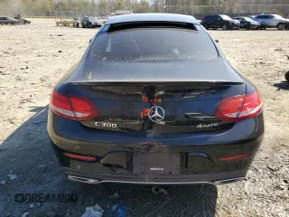2017 Mercedes-Benz C 300 with VIN WDDWJ4KB6HF452935, listed as a Copart auction lot 46582135 with Not Provided miles and Salvage Title. Bid and sale history available at DreamBid. Image 6.
