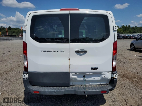 2016 Ford Transit Cargo z VIN 1FTYE1ZM0GKA05536, wystawiony jako Copart lot #65212565 z przebiegiem 146 219 mil mil oraz Czysty tytuł • Clean title. Historia ofert i sprzedaży dostępna na DreamBid. Obrazek 6.