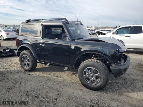 2024 Ford Bronco Big Bend with VIN 1FMDE7AH3RLA71944, listed as a Copart auction lot 80528244 with 0 mi miles and Salvage Title. Bid and sale history available at carsss.com. Image 4.