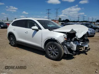 2020 Mazda CX-9 Touring z VIN JM3TCBCY7L0404779, wystawiony jako Copart lot #62895755 z przebiegiem 46 472 mil mil oraz Szkoda całkowita • Salvage title. Historia ofert i sprzedaży dostępna na DreamBid. Obrazek 4.