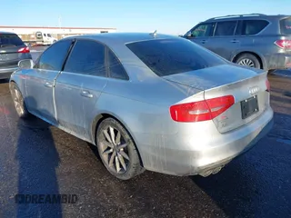 2015 Audi A4 Premium with VIN WAUBFAFL0FN005545, listed as a IAAI auction lot 41441399 with 112,478 mi miles. Bid and sale history available at carsss.com. Image 3.