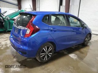 2018 Honda Fit EX with VIN 3HGGK5H81JM728877, listed as a Copart auction lot 57211285 with 53,905 mi miles and Salvage title. Bid and sale history available at DreamBid. Image 3.