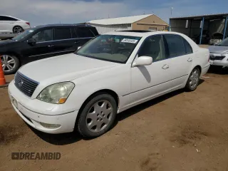2001 Lexus LS 430 z VIN JTHBN30F610037988, wystawiony jako Copart lot #58346935 z przebiegiem 191 196 mil mil oraz Szkoda całkowita • Salvage title. Historia ofert i sprzedaży dostępna na DreamBid. Obrazek 1.