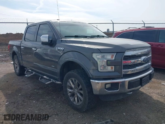 2016 Ford F-150 XLT with VIN 1FTEW1EG2GKD10018, listed as a IAAI auction lot 41576822 with 236,098 mi miles. Bid and sale history available at carsss.com. Image 1.
