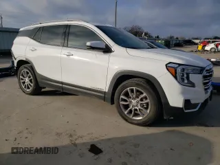 2022 GMC Terrain SLT with VIN 3GKALPEV5NL230575, listed as a Copart auction lot 46914865 with 40,113 mi miles and Salvage title. Bid and sale history available at DreamBid. Image 4.
