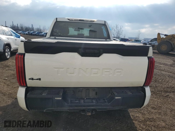 2023 Toyota Tundra SR with VIN 5TFKB5DB6PX076271, listed as a Copart auction lot 81135824 with 39,790 mi miles and Clean title. Bid and sale history available at DreamBid. Image 6.