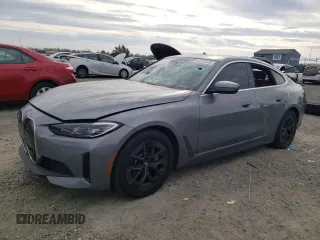 2024 BMW i4 eDrive40 with VIN WBY73AW0XRFR74533, listed as a Copart auction lot 46370845 with 15,469 mi miles and Salvage Title. Bid and sale history available at carsss.com. Image 1.