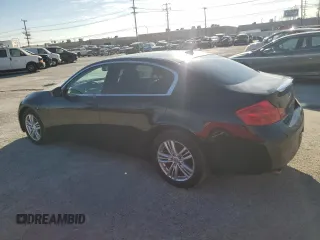 2011 Infiniti G25 Journey with VIN JN1DV6AP6BM830580, listed as a Copart auction lot 83351364 with 162,984 mi miles and Salvage Title. Bid and sale history available at DreamBid. Image 2.