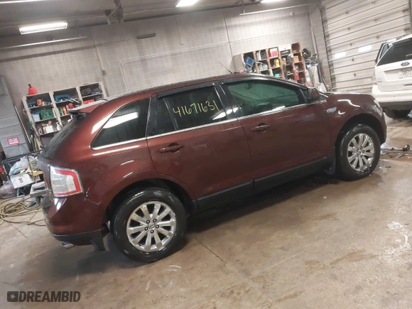 2009 Ford Edge Limited with VIN 2FMDK49C89BA93020, listed as a IAAI auction lot 41671631 with 274,538 mi miles. Bid and sale history available at carsss.com. Image 4.