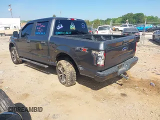2019 Ford F-150 XL with VIN 1FTEW1C50KKE12234, listed as a IAAI auction lot 42197824 with 130,738 mi miles and . Bid and sale history available at DreamBid. Image 3.