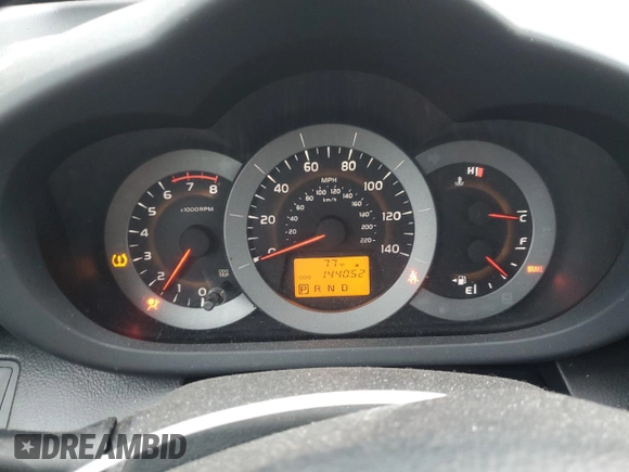 2012 Toyota RAV4 Sport with VIN 2T3RF4DV4CW265684, listed as a Copart auction lot 61035225 with 144,052 mi miles and Salvage title. Bid and sale history available at DreamBid. Image 9.