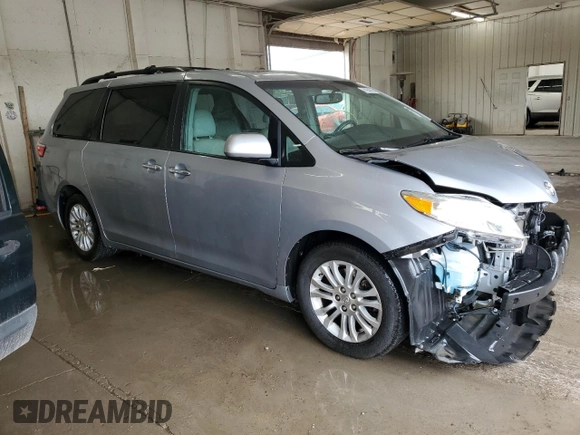 2016 Toyota Sienna XLE with VIN 5TDYK3DCXGS738530, listed as a Copart auction lot 61944505 with 254,176 mi miles and Salvage title. Bid and sale history available at DreamBid. Image 4.