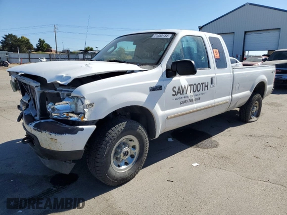 2003 Ford Super Duty F-250 XL with VIN 1FTNX21S93ED85966, listed as a Copart auction lot 71485154 with 114,837 mi miles and Salvage Title. Bid and sale history available at carsss.com. Image 1.