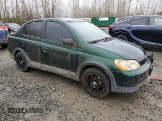 2000 Toyota ECHO with VIN JTDBT1230Y0070154, listed as a Copart auction lot 50265105 with 333,573 mi miles and Clean Title. Bid and sale history available at DreamBid. Image 4.