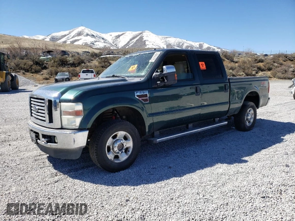 2010 Ford Super Duty F-250 SRW XL with VIN 1FTSW2BR3AEA03686, listed as a Copart auction lot 49464295 with 263,000 mi miles and Salvage Title. Bid and sale history available at carsss.com. Image 1.