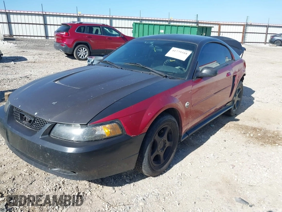 2004 Ford Mustang Standard with VIN 1FAFP40624F172427, listed as a IAAI auction lot 41779318 with 223,930 mi miles. Bid and sale history available at carsss.com. Image 2.