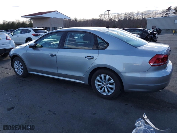 2012 Volkswagen Passat S with VIN 1VWAP7A31CC052061, listed as a Copart auction lot 49128495 with 161,271 mi miles and Non Repairable. Bid and sale history available at carsss.com. Image 2.