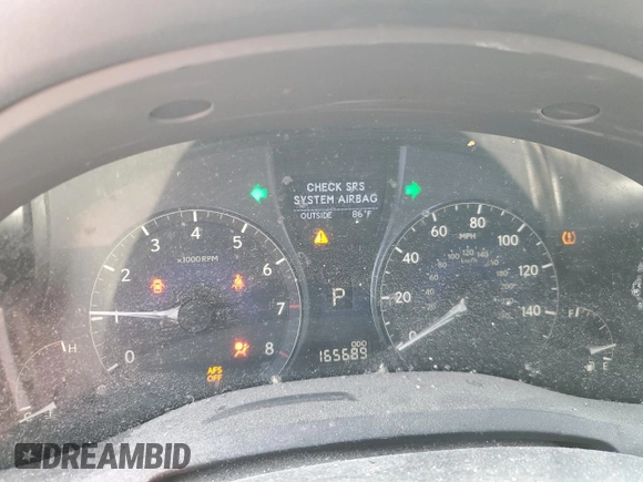 2011 Lexus RX 350 with VIN JTJBK1BA6B2013709, listed as a Copart auction lot 58414113 with 165,689 mi miles and Salvage Title. Bid and sale history available at DreamBid. Image 9.