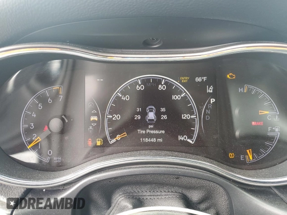 2018 Jeep Grand Cherokee Limited with VIN 1C4RJFBG6JC298653, listed as a Copart auction lot 58272385 with 118,448 mi miles and Salvage title. Bid and sale history available at DreamBid. Image 9.