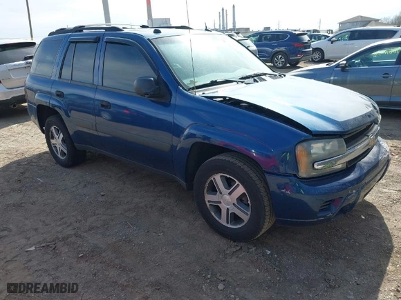2005 Chevrolet TrailBlazer LT with VIN 1GNDT13S752310791, listed as a IAAI auction lot 41860419 with 231,078 mi miles. Bid and sale history available at carsss.com. Image 1.