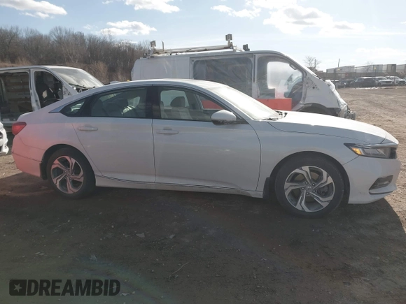 2020 Honda Accord EX-L with VIN 1HGCV2F58LA009932, listed as a IAAI auction lot 41449283 with 42,662 mi miles and . Bid and sale history available at DreamBid. Image 13.
