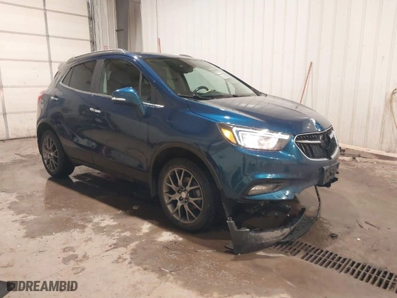 2019 Buick Encore Sport Touring with VIN KL4CJ2SB4KB831376, listed as a IAAI auction lot 41278985 with 45,610 mi miles. Bid and sale history available at carsss.com. Image 1.