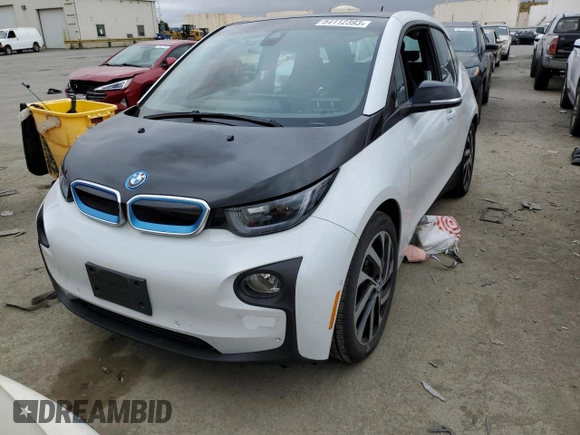 2017 BMW i3 with VIN WBY1Z8C34HV894550, listed as a Copart auction lot 54112393 with 67,116 mi miles. Bid and sale history available at carsss.com. Image 1.