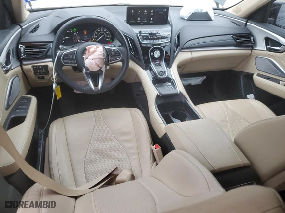 2022 Acura RDX w/Technology Package with VIN 5J8TC1H55NL005468, listed as a Copart auction lot 88210745 with 22,588 mi miles and Salvage Title. Bid and sale history available at carsss.com. Image 8.