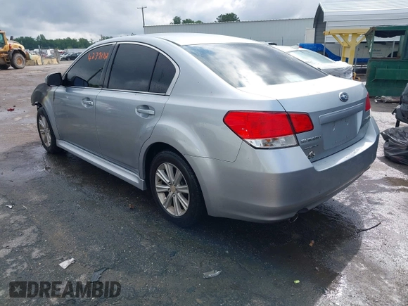 2012 Subaru Legacy Premium with VIN 4S3BMBC69C3012420, listed as a IAAI auction lot 42366597 with Not provided miles and . Bid and sale history available at DreamBid. Image 3.